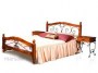 Кровать в спальню в современном стиле.
